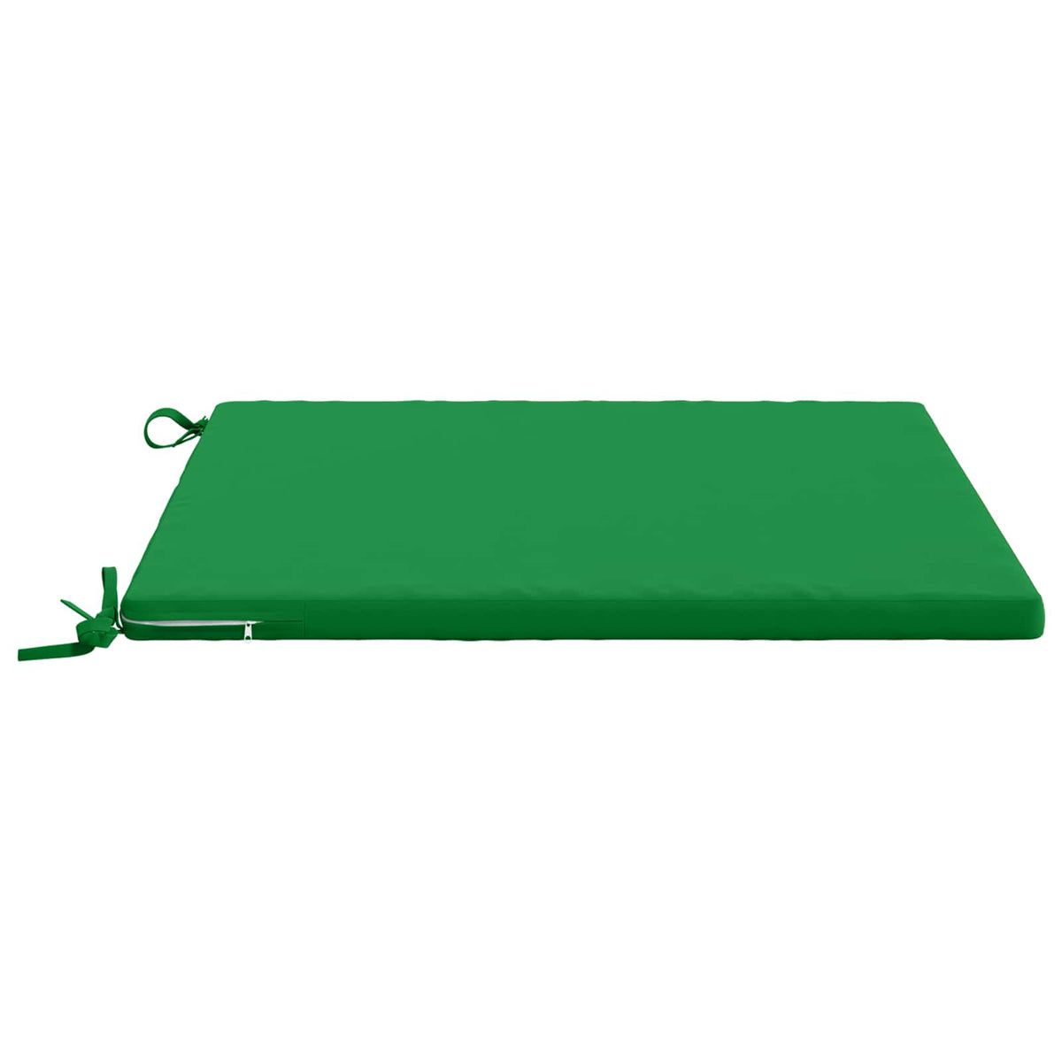 vidaXL Seat Cushions SOEST 4 pcs 100% Polyester Green 80 x 80 x 3 cm 4