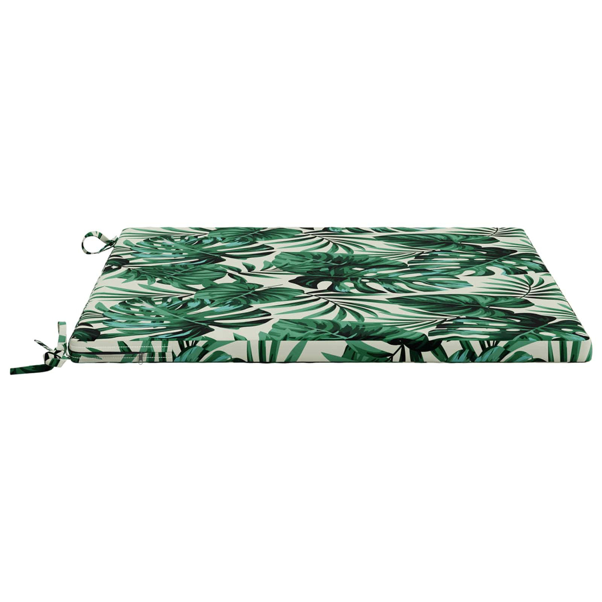 vidaXL Seat Cushions SOEST 4 pcs 100% Polyester Leaf Pattern 4