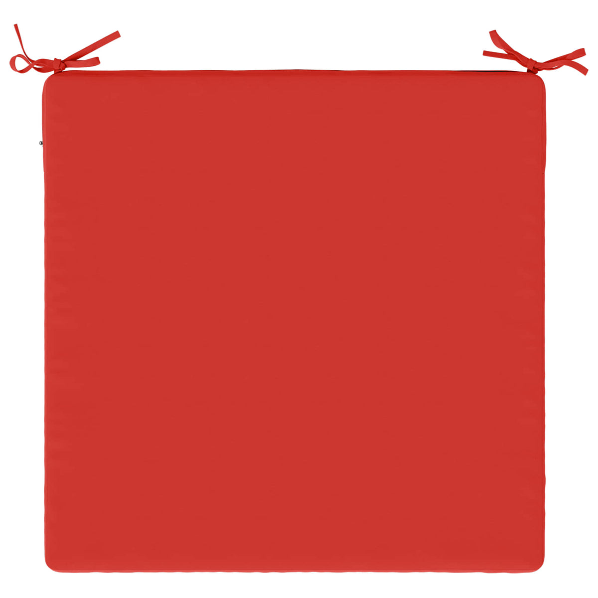 vidaXL Seat Cushions SOEST 4 pcs 100% Polyester Red 80 x 80 x 3 cm 6