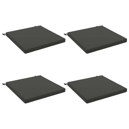Seat Cushions SOEST 100% Polyester Anthracite 4 Height 5 cm Width 80 cm Anthracite (melange)–Pink (polyester) Anthracite (polyester)