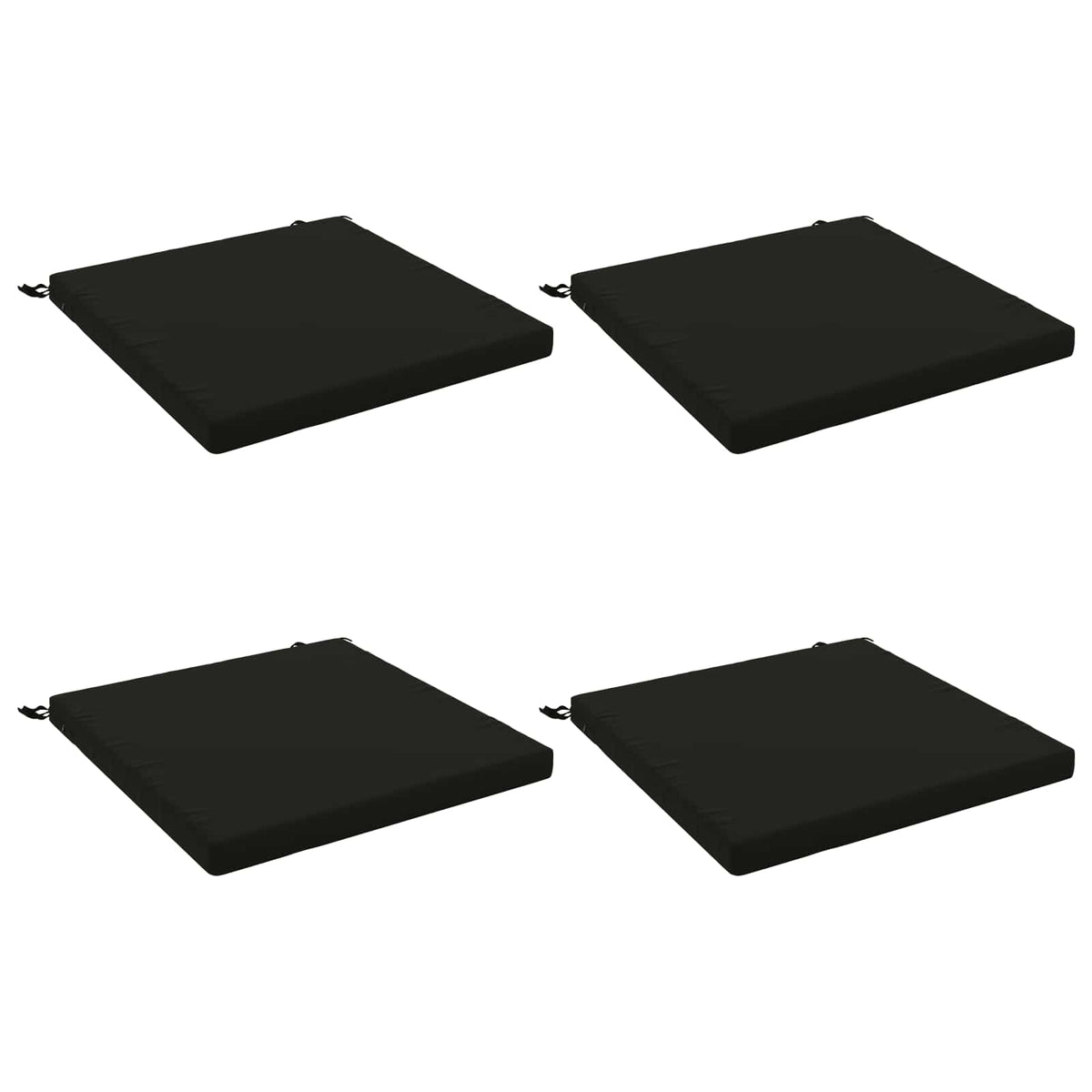 Seat Cushions SOEST 100% Polyester Anthracite 4 Height 5 cm Width 80 cm Anthracite (melange)–Pink (polyester) Black (polyester)