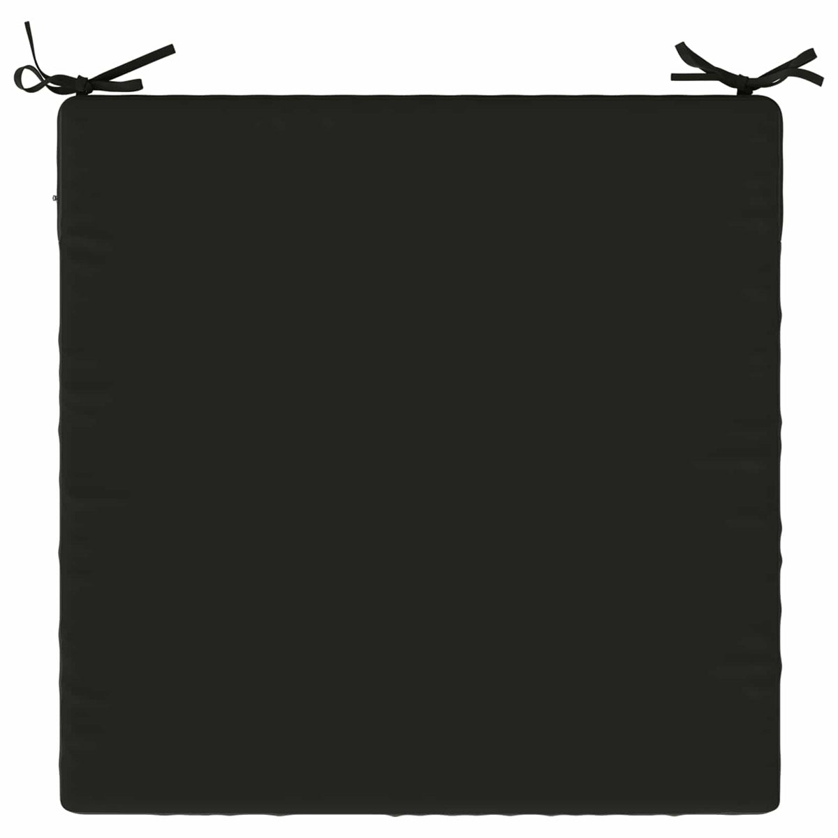 vidaXL Seat Cushions SOEST 4 pcs 100% Polyester Black 80 x 80 x 5 cm 6