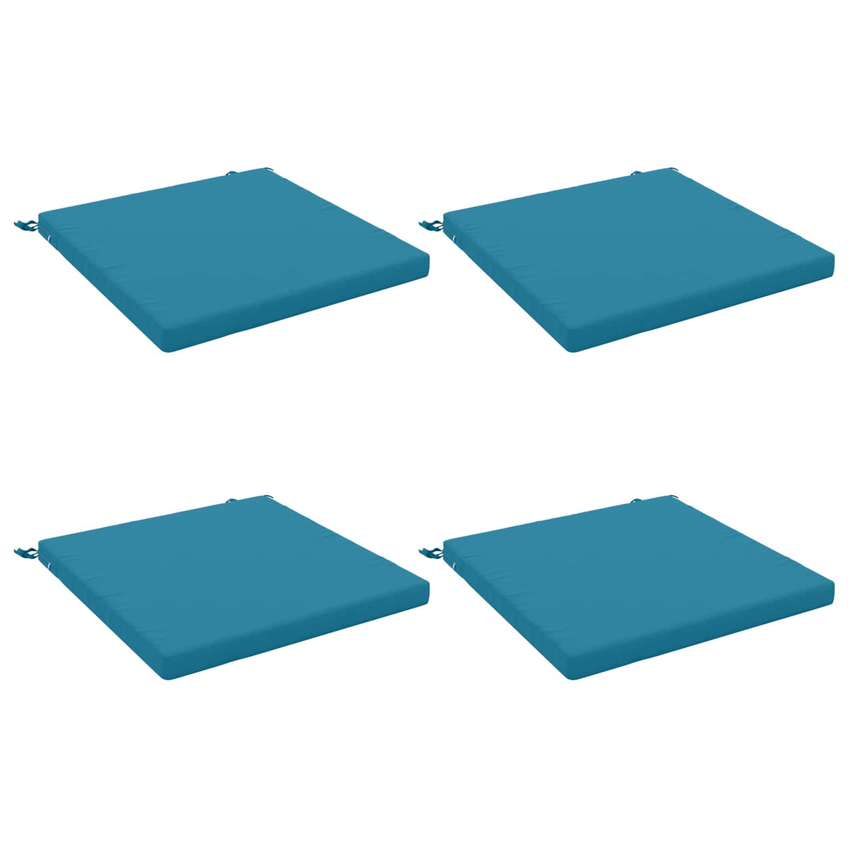 Seat Cushions SOEST 100% Polyester Anthracite 4 Height 5 cm Width 80 cm Anthracite (melange)–Pink (polyester) Light Blue (polyester)