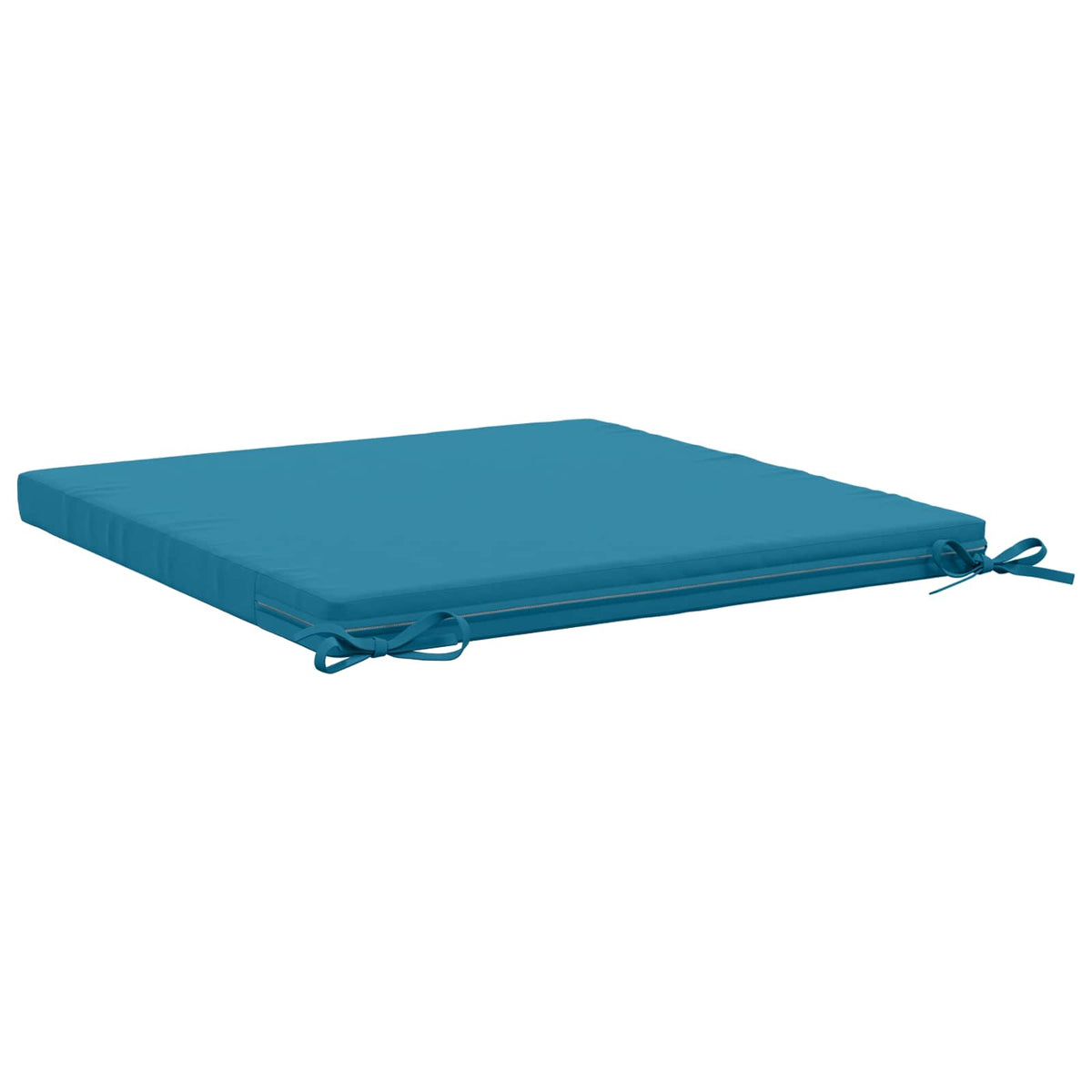 vidaXL Seat Cushions SOEST 4 pcs 100% Polyester Light Blue 5