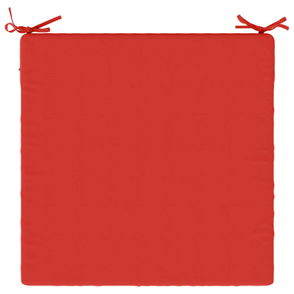 vidaXL Seat Cushions SOEST 4 pcs 100% Polyester Red 80 x 80 x 5 cm 6