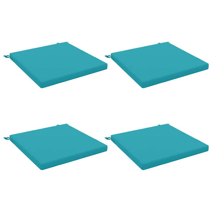 Seat Cushions SOEST 100% Polyester Red 80 x 80 x 5 cm 4 Height 5 cm Width 80 cm Red (melange)–Wine red (polyester) Turquoise (polyester)