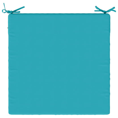 vidaXL Seat Cushions SOEST 4 pcs 100% Polyester Turquoise 6