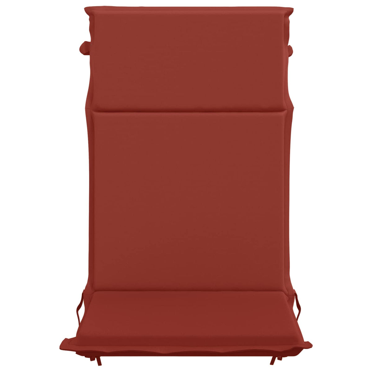 vidaXL High Back Chair Cushion GEMERT 6 pcs 100% Polyester Red 4