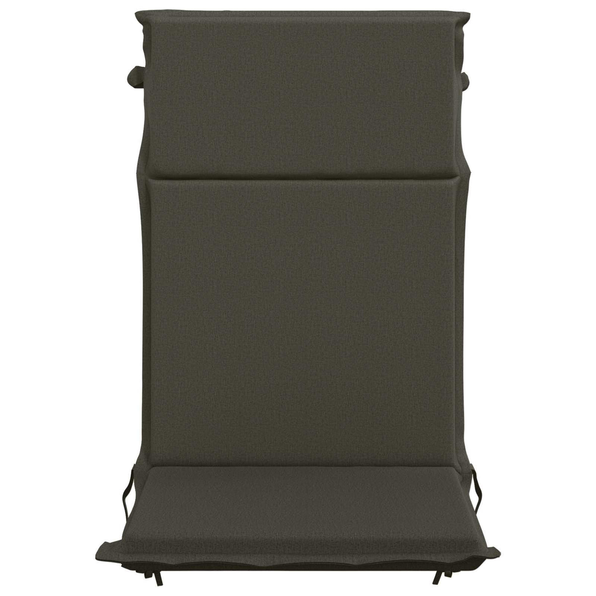 vidaXL High Back Chair Cushion GEMERT 6 pcs 100% Polyester Anthracite 4