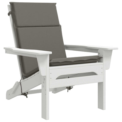 vidaXL High Back Chair Cushion GEMERT 6 pcs 100% Polyester Grey 3