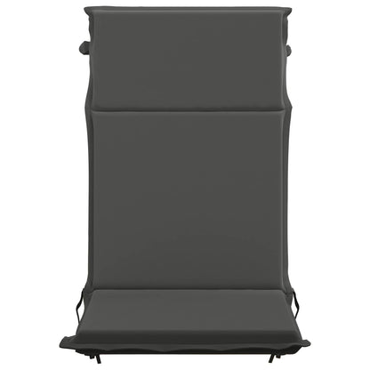 vidaXL High Back Chair Cushion GEMERT 6 pcs 100% Polyester Anthracite 4