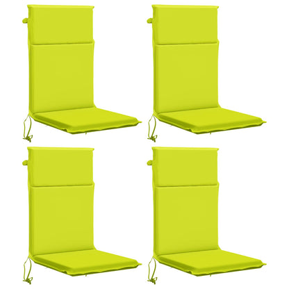 vidaXL High Back Chair Cushion GEMERT 4 pcs 100% Polyester 2