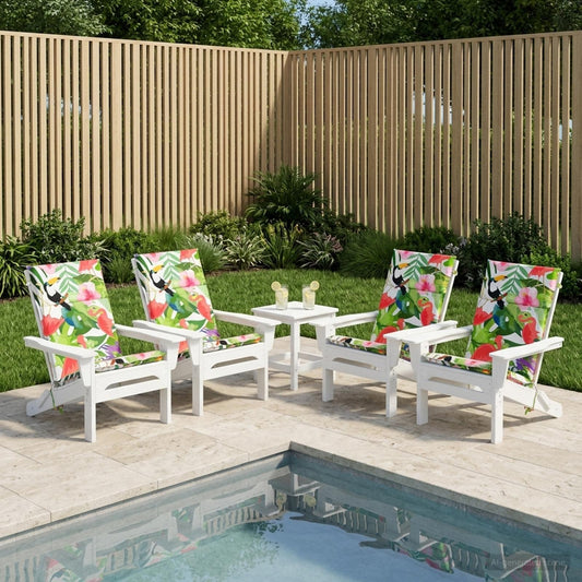 High Back Chair Cushion GEMERT Polyester Multicolour