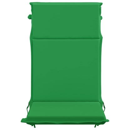 vidaXL High Back Chair Cushion GEMERT 4 pcs 100% Polyester Green 4