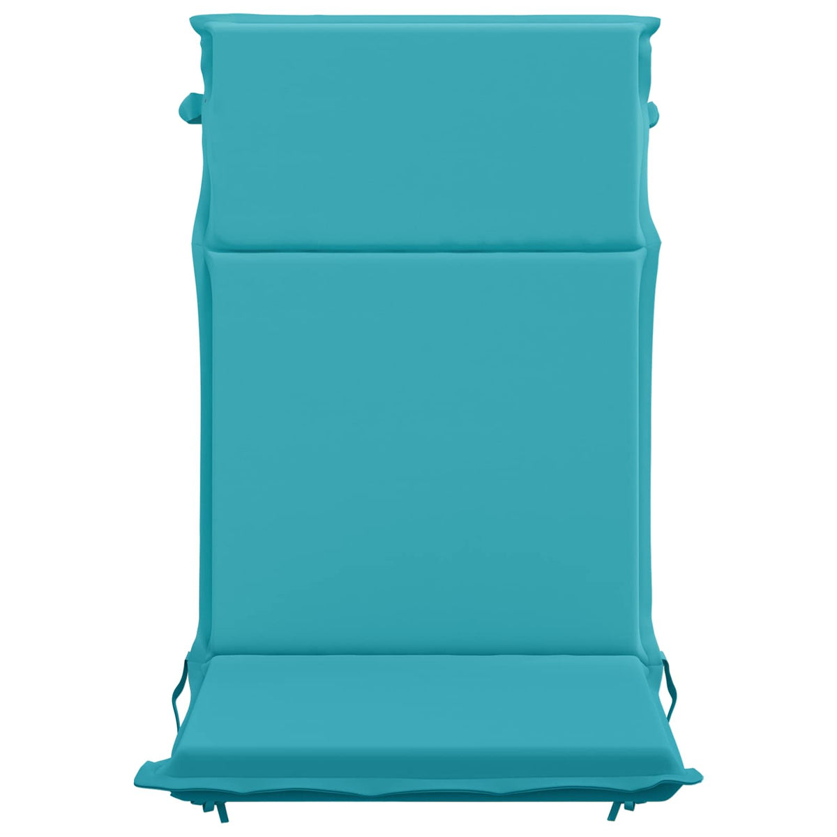 vidaXL High Back Chair Cushion GEMERT 6 pcs 100% Polyester Turquoise 4