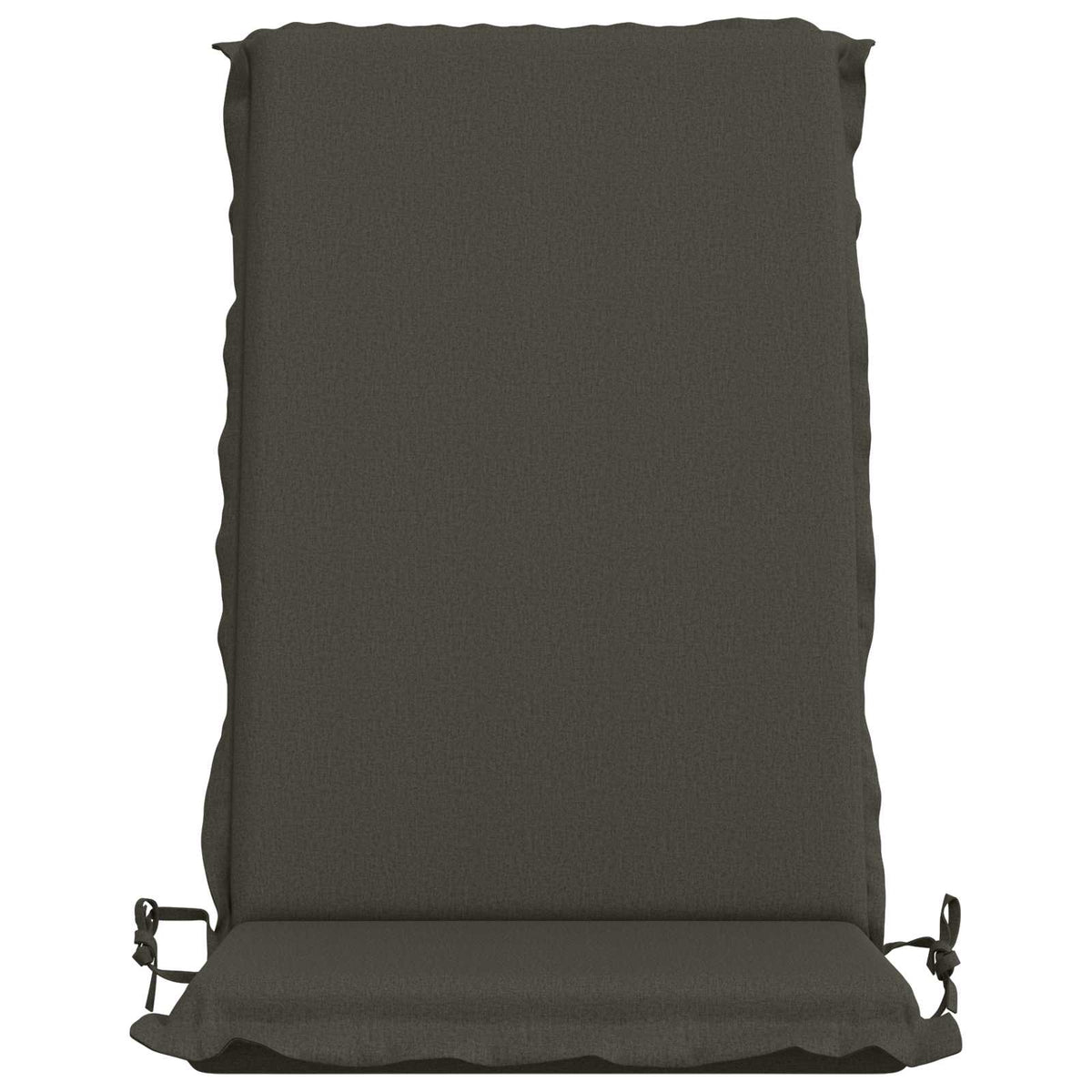 vidaXL High Back Chair Cushion GEMERT 4 pcs 100% Polyester Anthracite 4