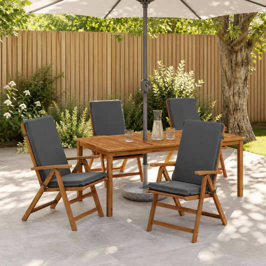 High Back Chair Cushion GEMERT Polyester Anthracite