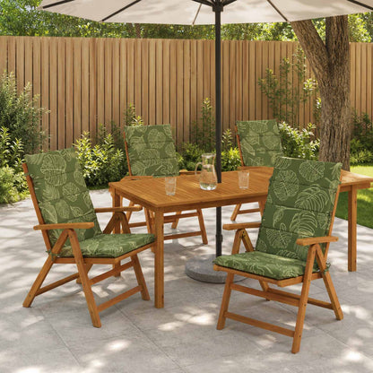 High Back Chair Cushion GEMERT 100% Polyester High Back Cushion (polyester) 4 pcs Leaf design