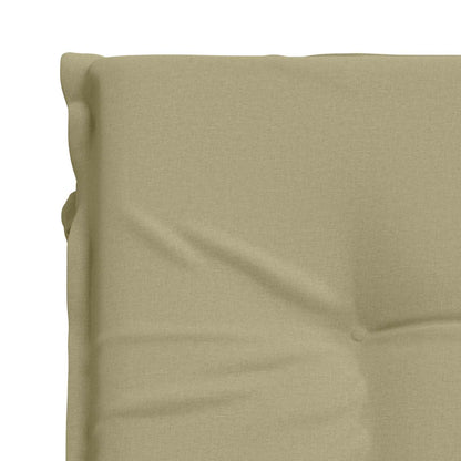 vidaXL Sunlounger Cushion GEMERT 100% Polyester Light Green 6