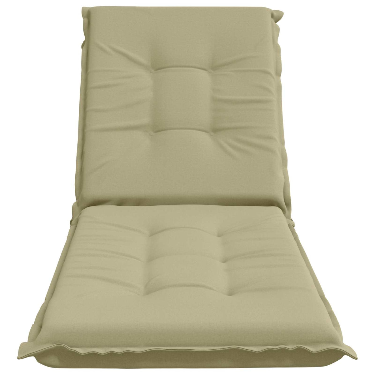 vidaXL Sunlounger Cushion GEMERT 100% Polyester Light Green 4