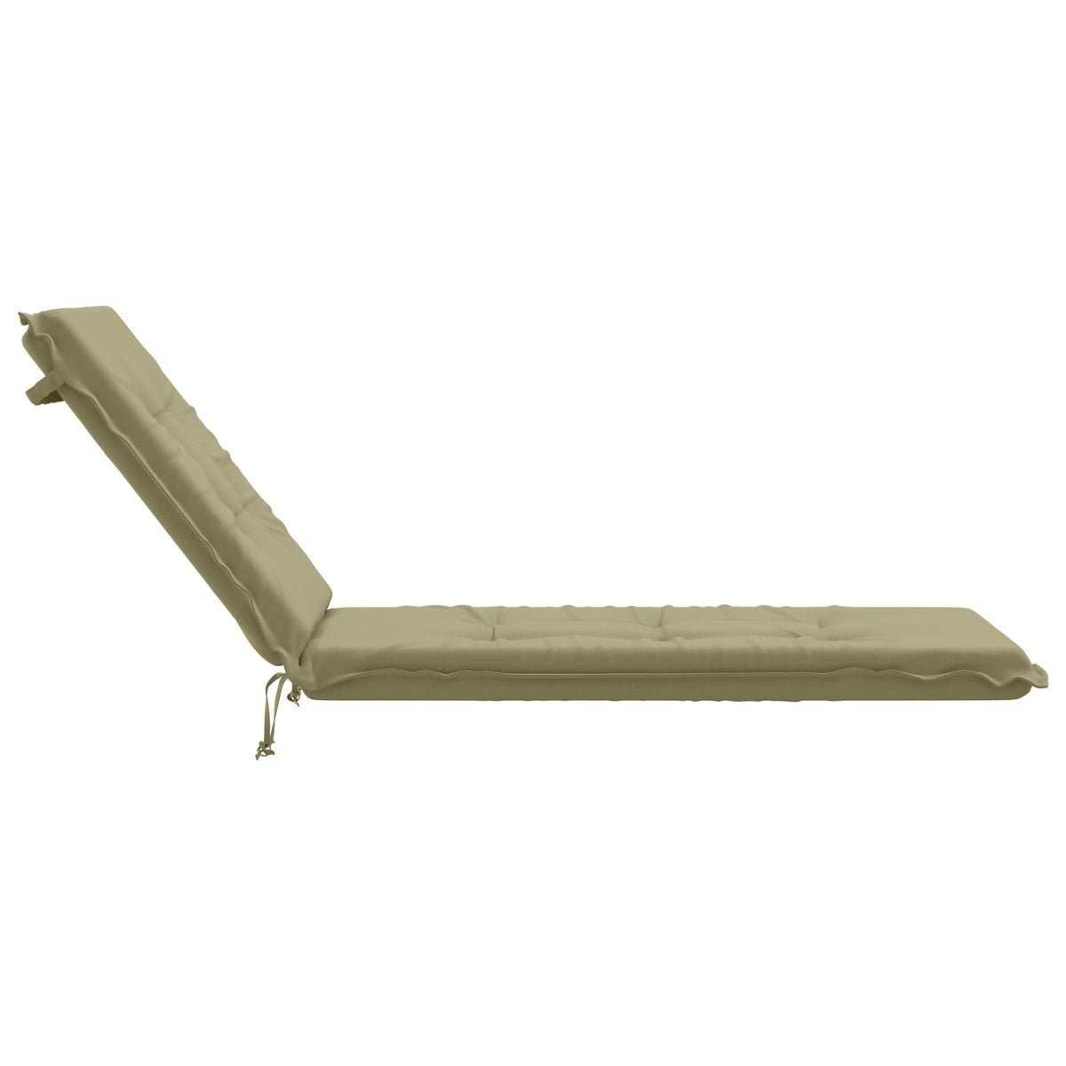 vidaXL Sunlounger Cushion GEMERT 100% Polyester Light Green 5