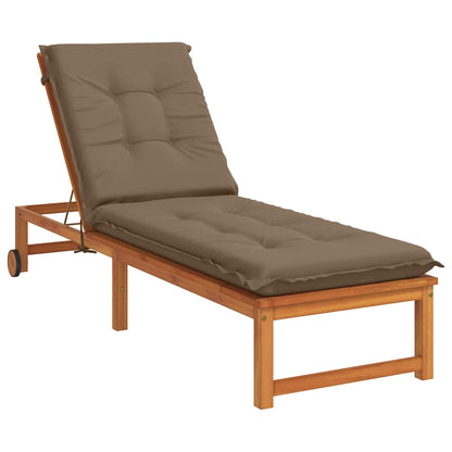 Sunlounger Cushion GEMERT 100% Polyester Taupe