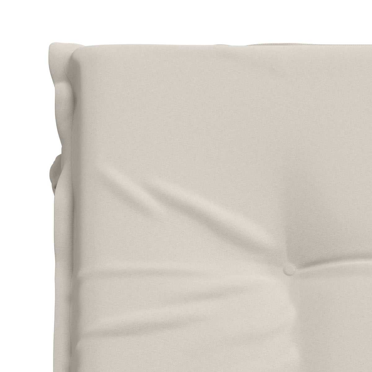 vidaXL Sunlounger Cushion GEMERT 100% Polyester White 190 x 60 x 9 cm 6
