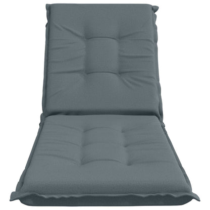 vidaXL Sunlounger Cushion GEMERT 100% Polyester Blue 190 x 60 x 9 cm 4