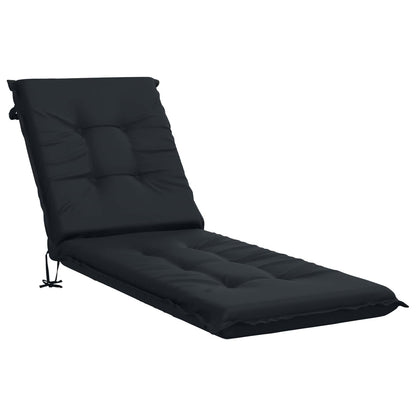 vidaXL Sunlounger Cushion GEMERT 100% Polyester Dark Blue 2