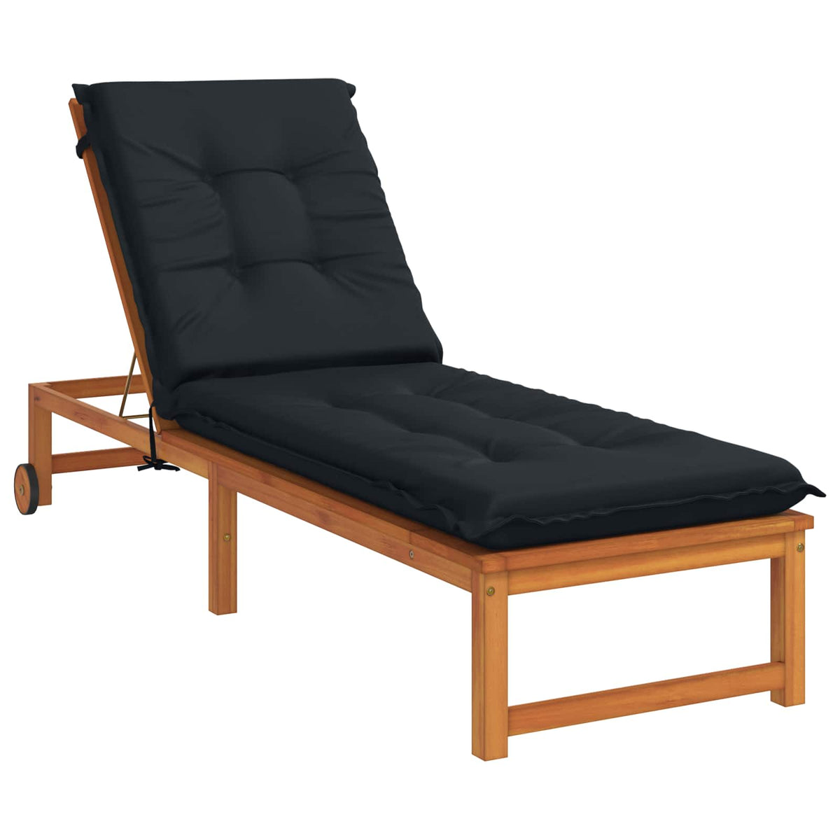 vidaXL Sunlounger Cushion GEMERT 100% Polyester Dark Blue 3