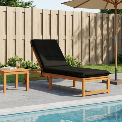 Sunlounger Cushion GEMERT 100% Polyester Black