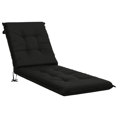 Sunlounger Cushion GEMERT 100% Polyester Black