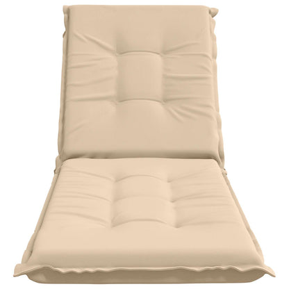 Sunlounger Cushion GEMERT 100% Polyester Cream