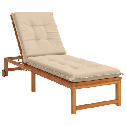 Sunlounger Cushion GEMERT 100% Polyester Cream