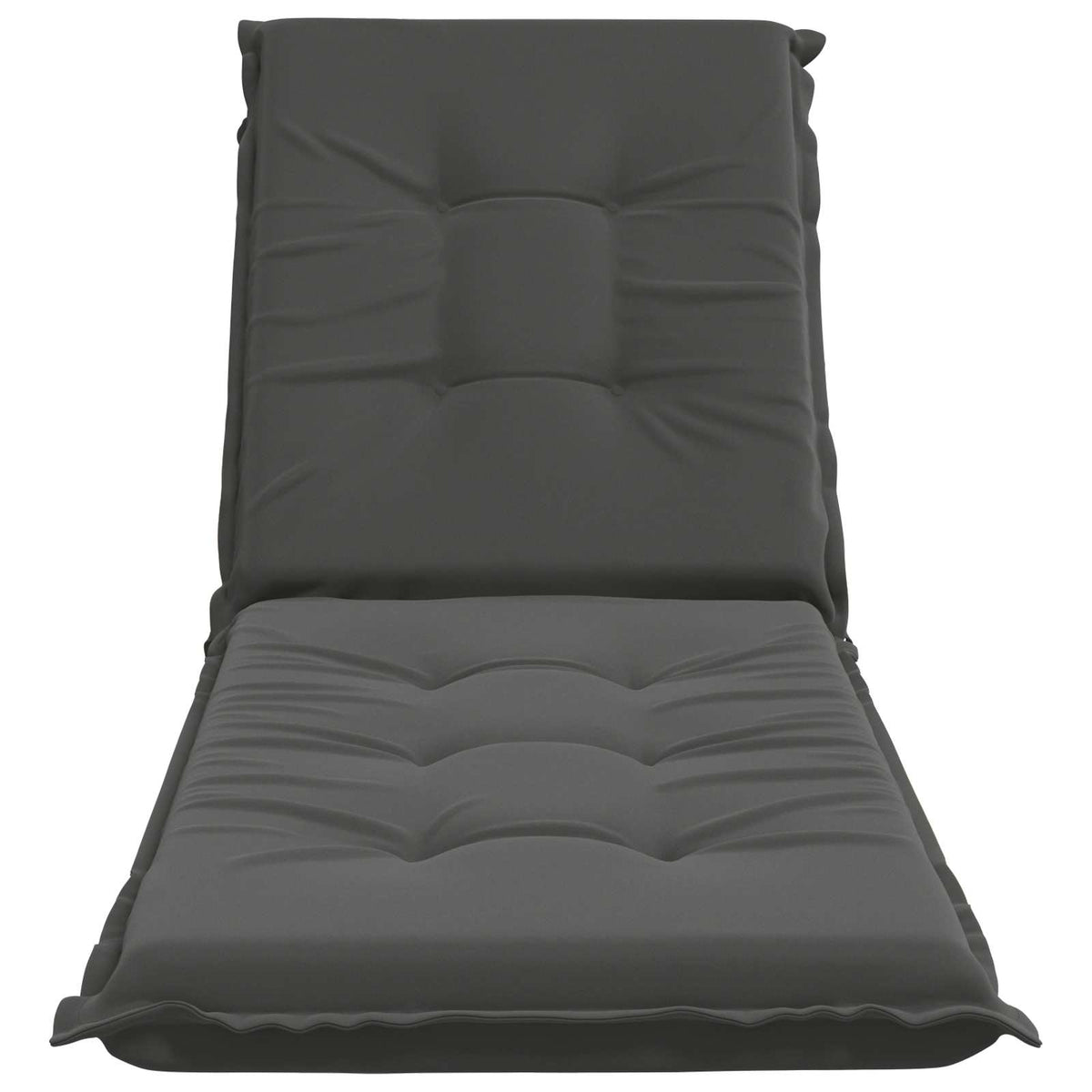 vidaXL Sunlounger Cushion GEMERT 100% Polyester Anthracite 4