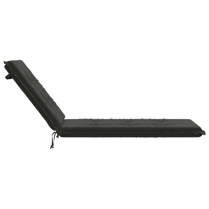 vidaXL Sunlounger Cushion GEMERT 100% Polyester Anthracite 5