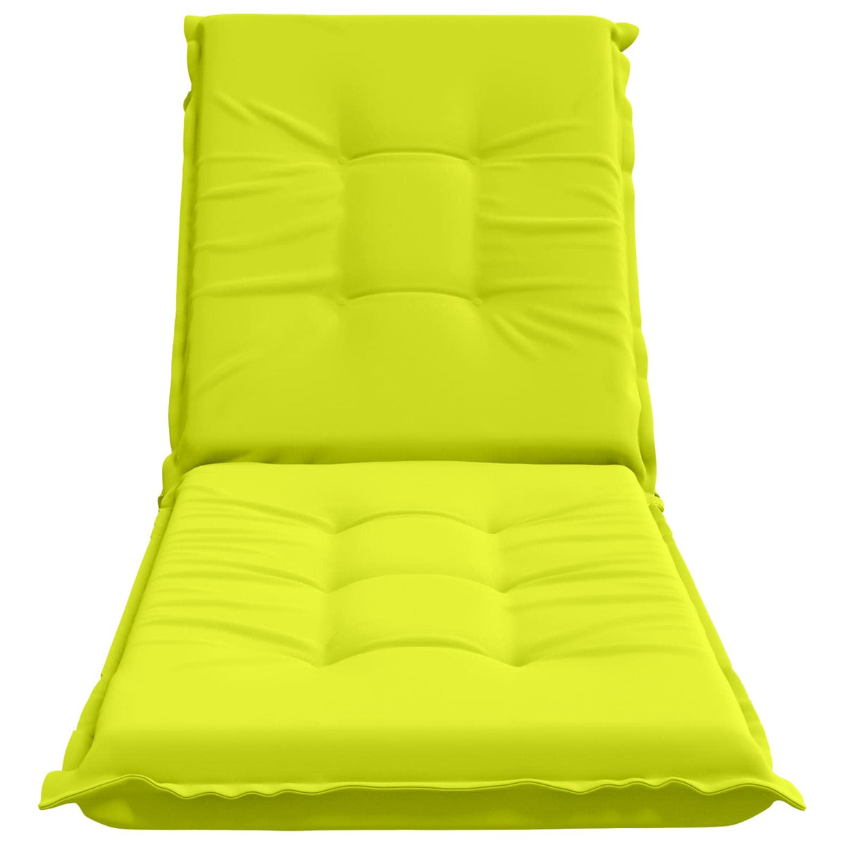 vidaXL Sunlounger Cushion GEMERT 100% Polyester Bright Green 4
