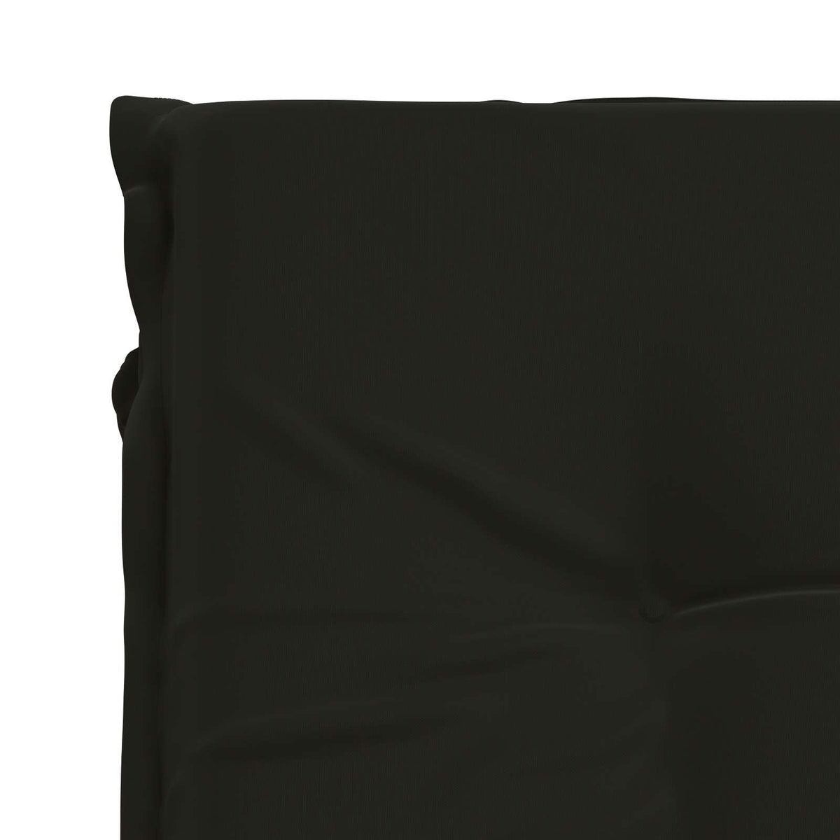 vidaXL Sunlounger Cushion GEMERT 100% Polyester Black 190 x 60 x 9 cm 6