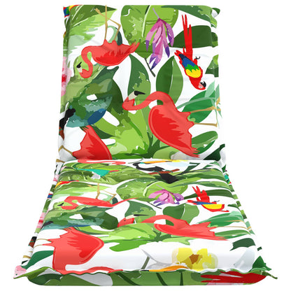 vidaXL Sunlounger Cushion GEMERT 100% Polyester Multicolour 4