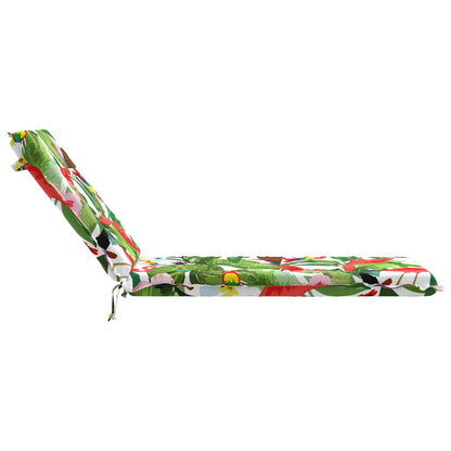 vidaXL Sunlounger Cushion GEMERT 100% Polyester Multicolour 5