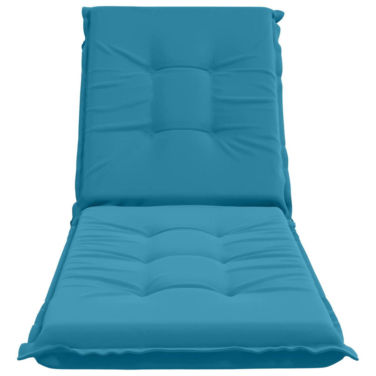 vidaXL Sunlounger Cushion GEMERT 100% Polyester Light Blue 4