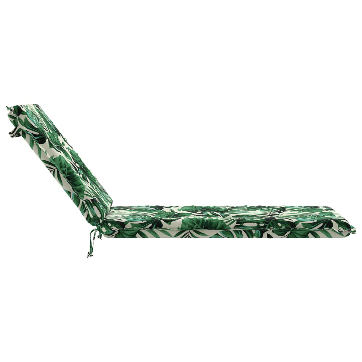 vidaXL Sunlounger Cushion GEMERT 100% Polyester Leaf Pattern 5