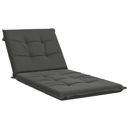 Sunlounger Cushion GEMERT Polyester 190 x 70 x 9 cm Anthracite