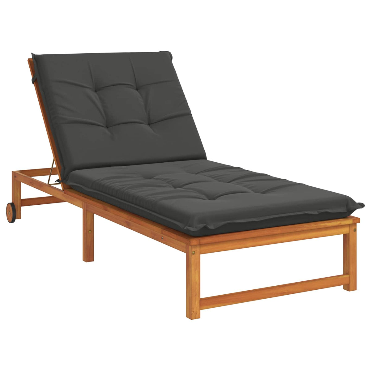 Sunlounger Cushion GEMERT Polyester 190 x 70 x 9 cm Anthracite