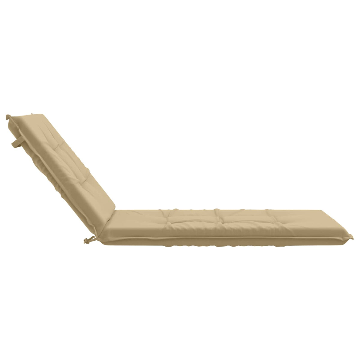 vidaXL Sunlounger Cushion GEMERT 100% Polyester Beige 190 x 70 x 9 cm 5