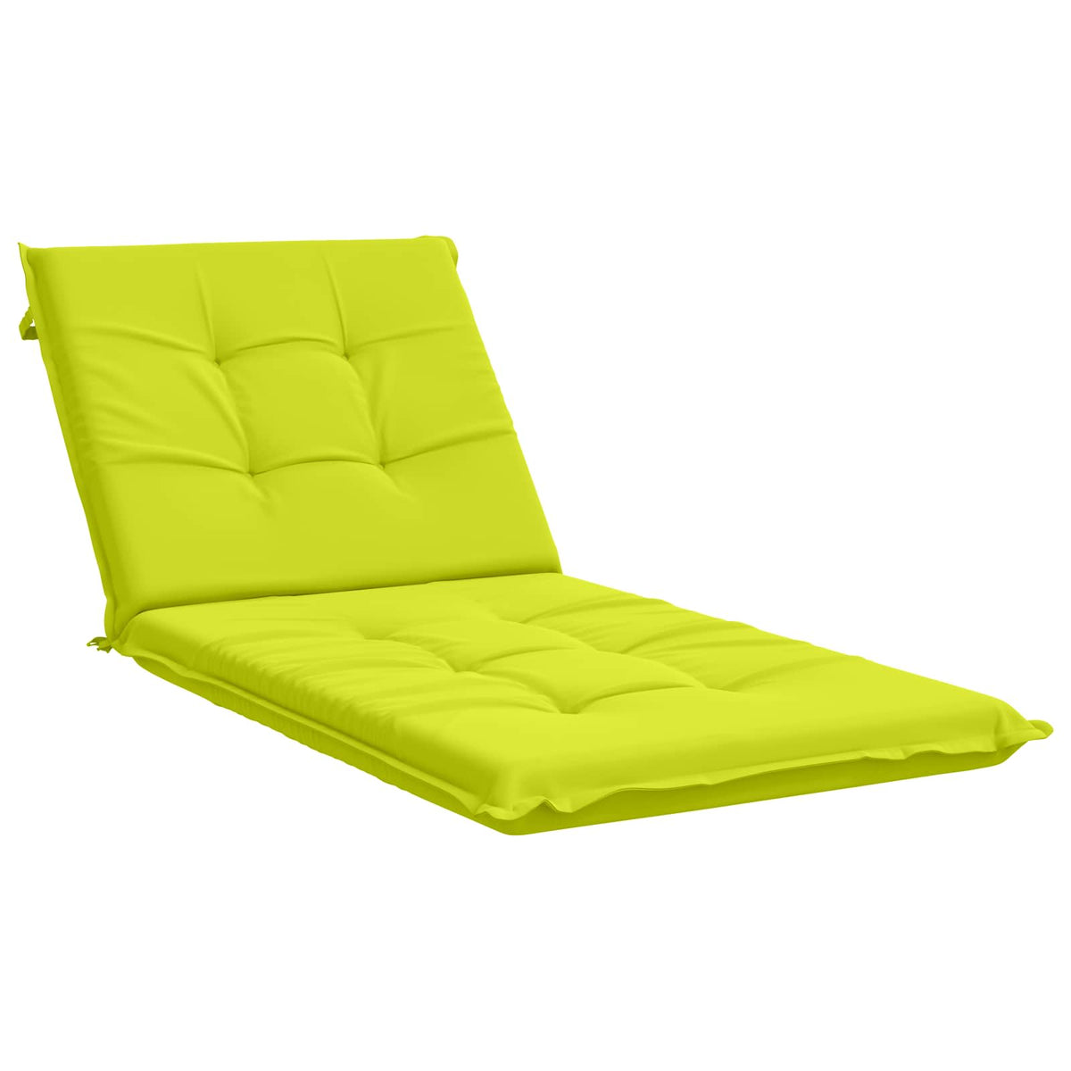vidaXL Sunlounger Cushion GEMERT 100% Polyester Bright Green 2
