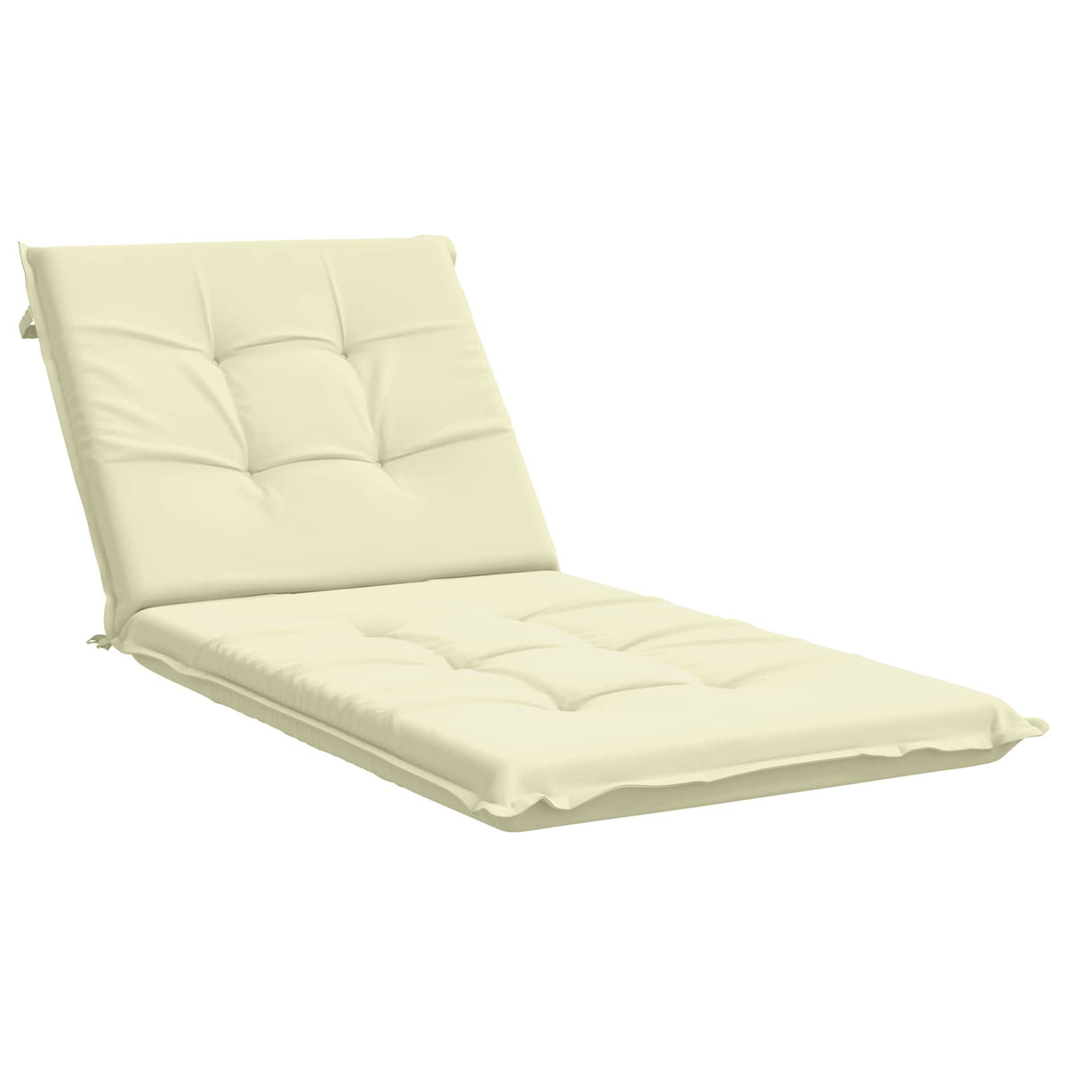 Sunlounger Cushion GEMERT Polyester 190 x 70 x 9 cm Cream