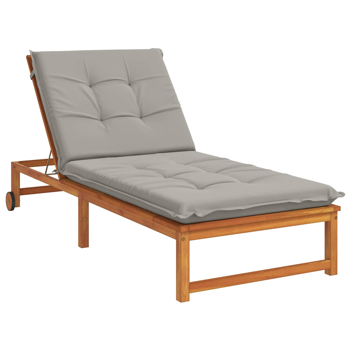 Sunlounger Cushion GEMERT Polyester 190 x 70 x 9 cm Grey