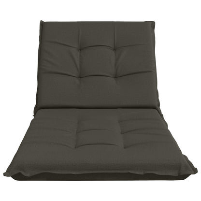 vidaXL Sunlounger Cushion GEMERT 100% Polyester Anthracite 4
