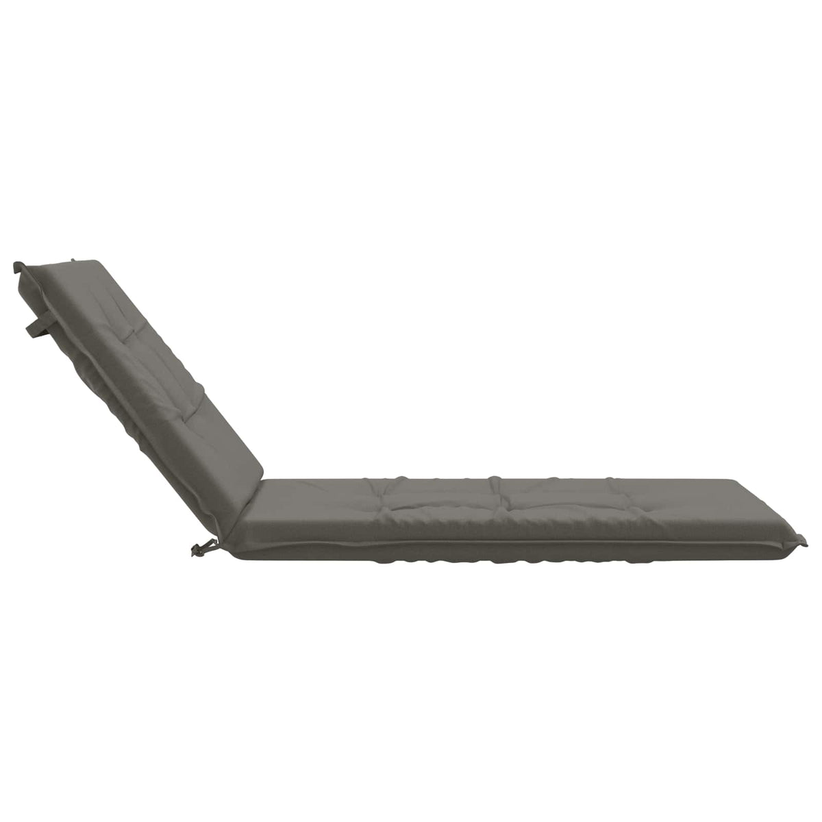 vidaXL Sunlounger Cushion GEMERT 100% Polyester Grey 190 x 80 x 9 cm 5